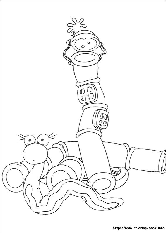 Andy Pandy coloring picture